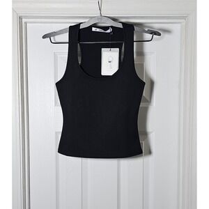 Tank Air System Tank Top Women's Size Small Black Tankair Razorback